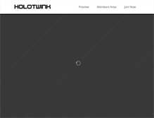 Tablet Screenshot of holotwink.com